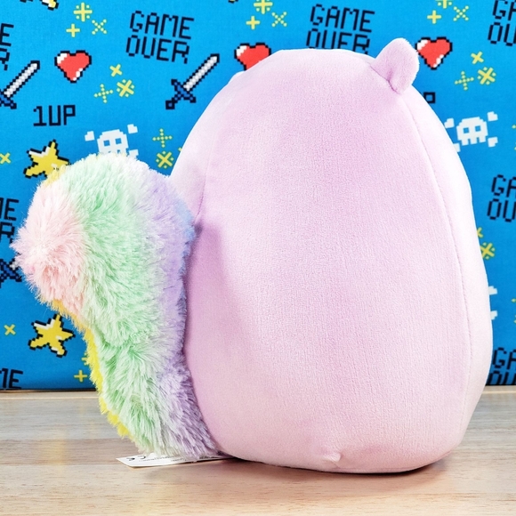 Squishmallow Sydnee the Lavender Squirrel 8" UltraSoft Stuffed Plush Toy NWT - Picture 3 of 12